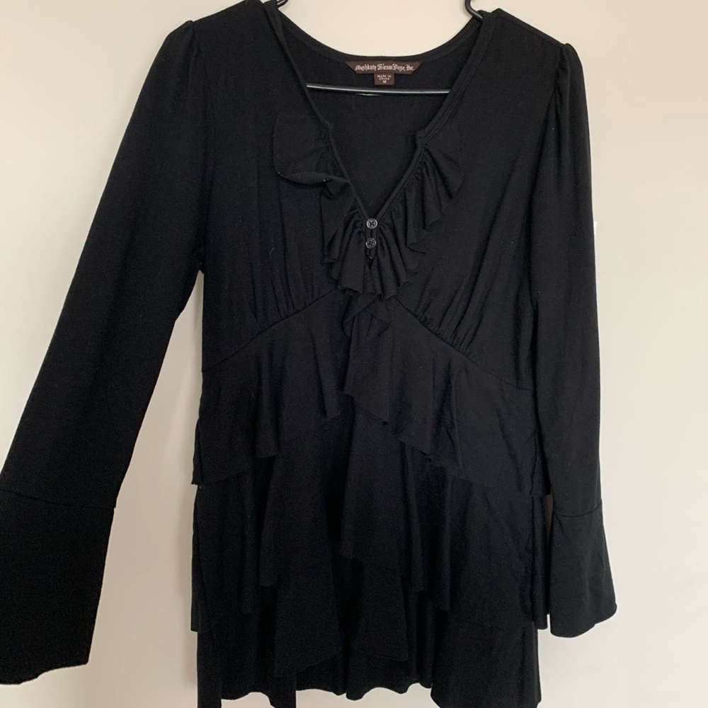 Mushka Sienna Rose black top